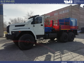 Цементировочный агрегат УНБ-125х32 Урал 4320 – фото 5