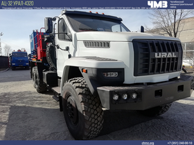 Цементировочный агрегат УНБ-125х32 Урал 4320 – фото 6