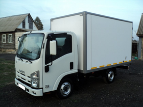 Isuzu NLR 85 А изотермический фургон – фото 1