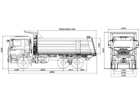 Самосвал SITRAK C7H 6×4 ZZ3256V384ME 16 куб.м AMT Sinotruk – фото 2