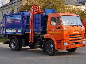 Мусоровоз  c боковой загрузкой МК-4552-02 комплектация СТАНДАРТ на шасси КАМАЗ-43255 – фото 2