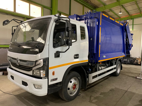 Мусоровоз задней загрузки KATMERCILER KAT-10, объем 10 м3 на шасси: DONGFENG C120S – фото 1