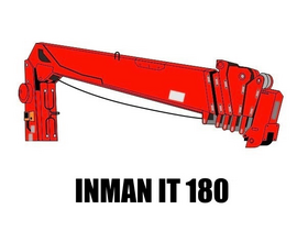 PALFINGER INMAN IT 180 с нераздвижными задними опорами на шасси КАМАЗ-43118-3027-50 – фото 2