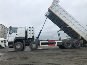 Самосвал HOWO HW76 8X4 (CNG, ГАЗОВЫЙ ДВИГАТЕЛЬ) – фото 3