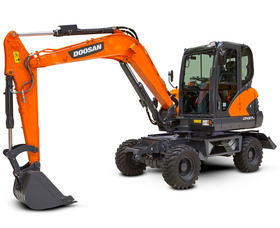 Мини-экскаватор DOOSAN DX55W – фото 3