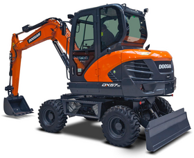 Мини-экскаватор DOOSAN DX55W – фото 4