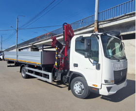 Автомобиль бортовой с КМУ P7200 L2. Bonfiglioli (ИТАЛИЯ) на шасси КАМАЗ КОМПАС 9 – фото 1