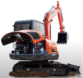 Мини-экскаватор DOOSAN DX60-5B – фото 4