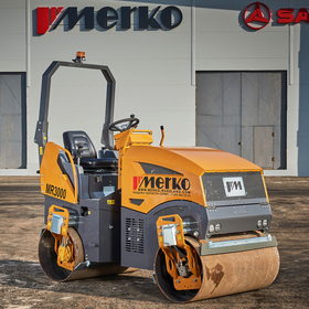 Тандемный вибрационный каток MERKO MR3000 – фото 1