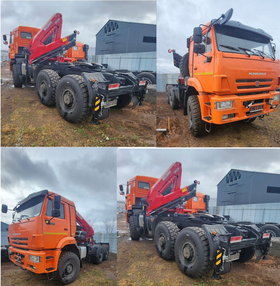 Тягач Седельный с КМУ P15000L3. Bonfiglioli (ИТАЛИЯ) на шасси КАМАЗ 65221!!! – фото 3