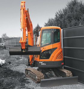 Мини-экскаватор DOOSAN DX35 – фото 2