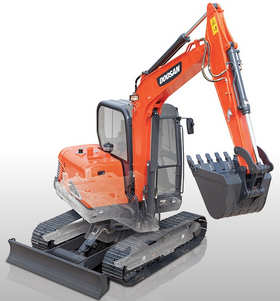 Мини-экскаватор DOOSAN DX60-5B – фото 3