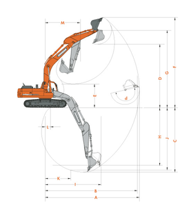 ГУСЕНИЧНЫЙ ЭКСКАВАТОР DOOSAN DX520LCA – фото 6