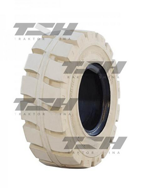 Шина цельнолитая 250-15 EMRALD (с замком) GRECKSTER GOLD белая – фото 1
