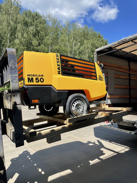 Передвижной строительный компрессор Kaeser M 50E PE – фото 11