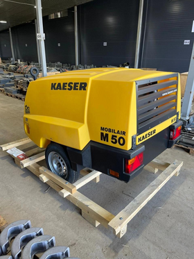 Передвижной строительный компрессор Kaeser M 50E PE – фото 2
