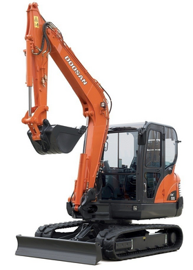 Мини-экскаватор DOOSAN DX55-5B – фото 1
