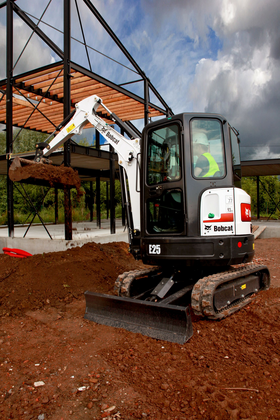 Гусеничный мини экскаватор Bobcat E25 – фото 3