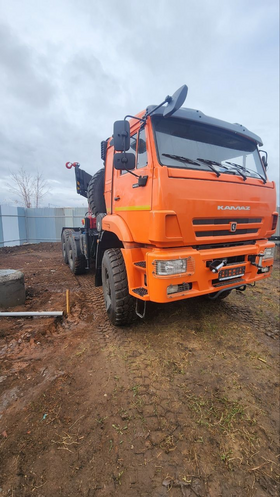 Тягач Седельный с КМУ P15000L3. Bonfiglioli (ИТАЛИЯ) на шасси КАМАЗ 65221!!! – фото 2