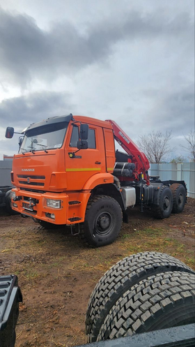 Тягач Седельный с КМУ P15000L3. Bonfiglioli (ИТАЛИЯ) на шасси КАМАЗ 65221!!! – фото 1