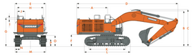 Гусеничный экскаватор DOOSAN 0DX800LCA (Tier3) – фото 4
