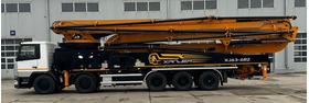 Автобетононасос XANJER 63-6RZ на шасси VOLAT 10x4 – фото 3